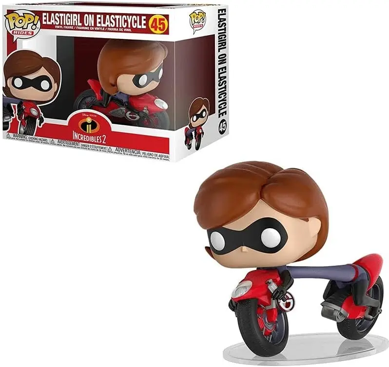 Funko Pop Rides The Incredible 2 Elastigirl on Elasticycle #45