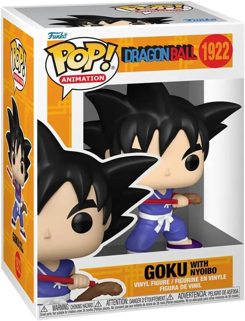 Funko Pop Animation Dragon Ball Goku with Nyoibou #1922