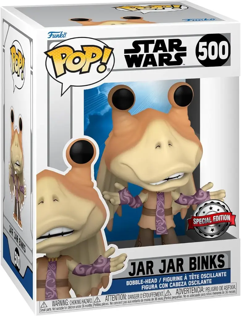 Funko Pop Star Wars Jar Jar Binks #500 Special Edition