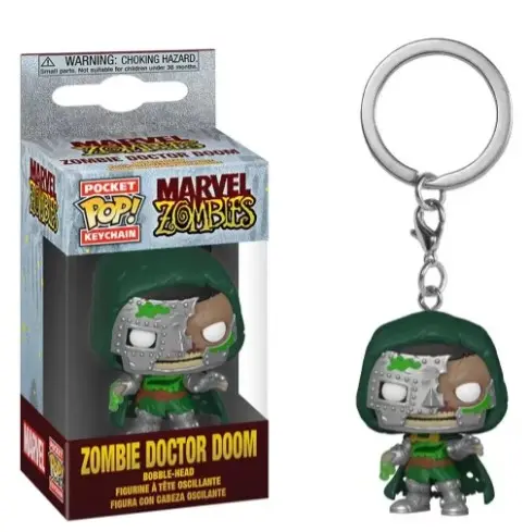 Funko Pocket Pop Keychain Zombie Dr. Doom