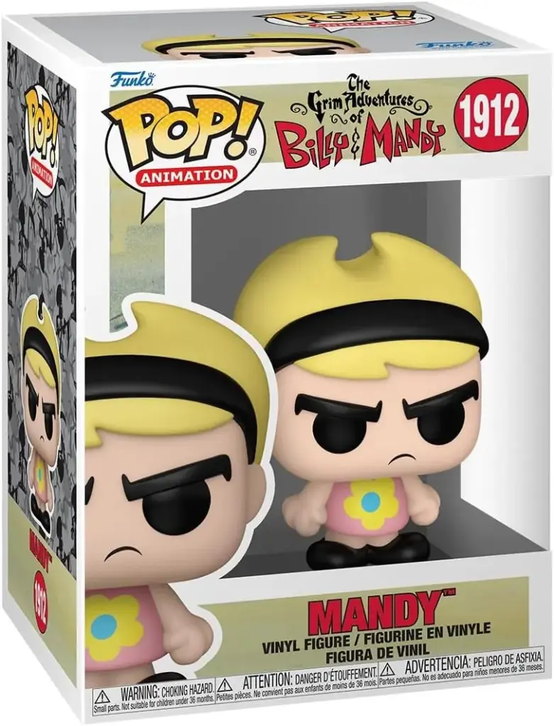 Funko Pop Animation The Grim Adventures of Billy and Mandy Mandy #1912