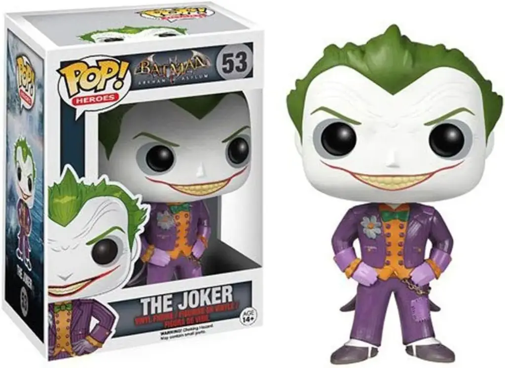 Funko Pop Heroes Batman Arkam Asylum The Joker #53