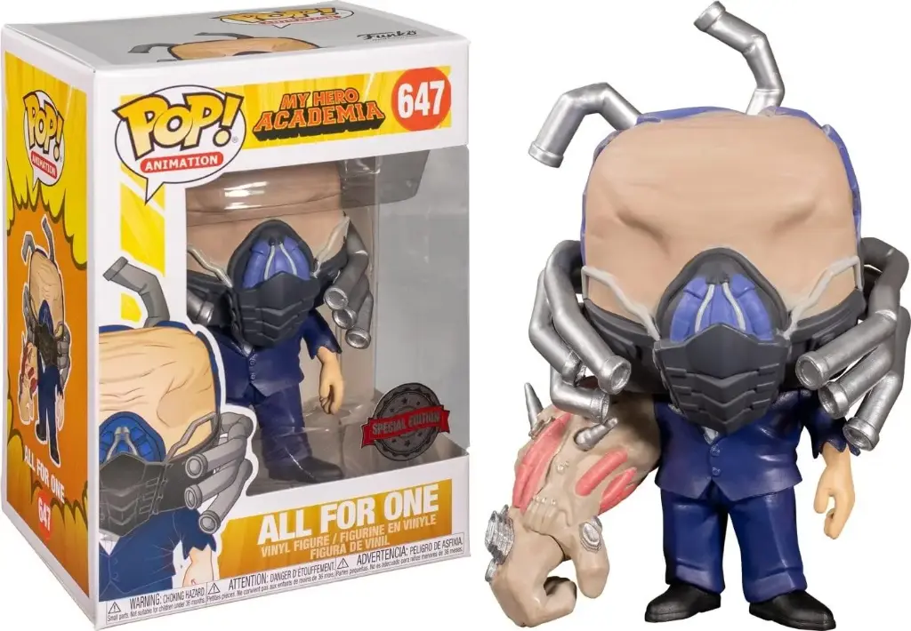 Funko Pop Animation My Hero Academia All For One #647 Special Edition