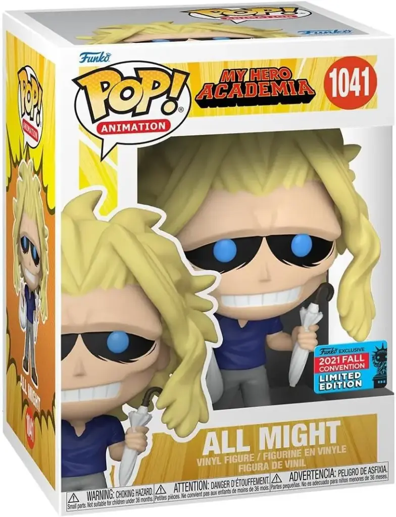 Funko Pop Animación All Might #1041 2021 Limited Convention