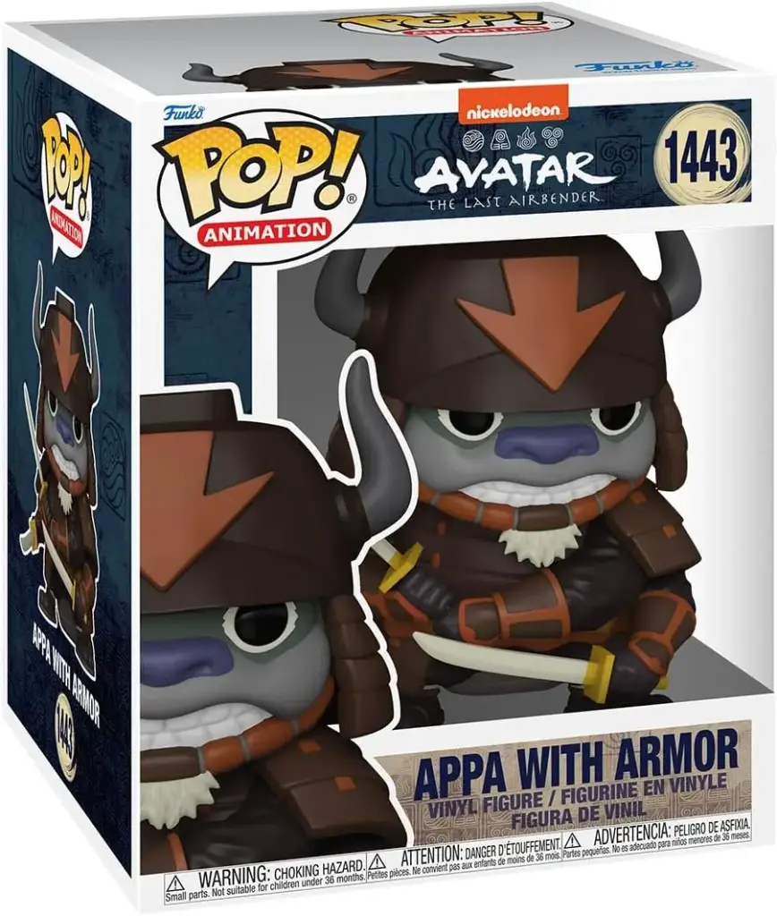 Funko Pop Animation Avatar The Last Airbender Appa with Armor #1443