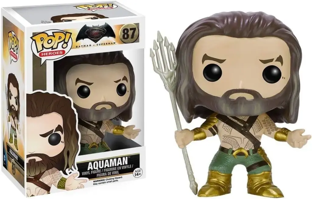 Funko Pop Heroes Batman VS Superman Aquaman #87