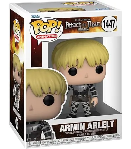 Funko Pop Animation Attack on Titan Armin Arlelt #1447
