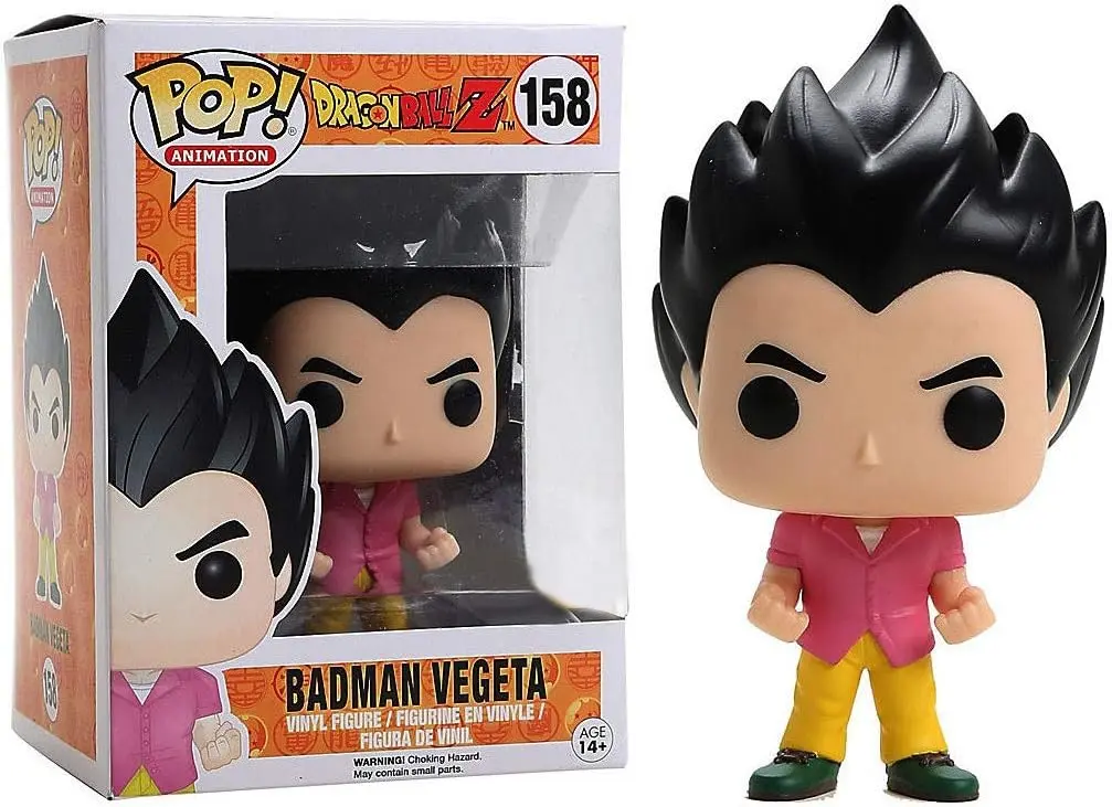 Funko Pop Animation Dragon Ball Z Badman Vegeta # 158 Hot Topic exclusive