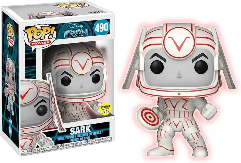Funko Pop Disney Tron Sark #490 Glows in the Dark 
