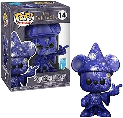 Funko Pop Art Series Disney Fantasia Sorcerer Mickey #14