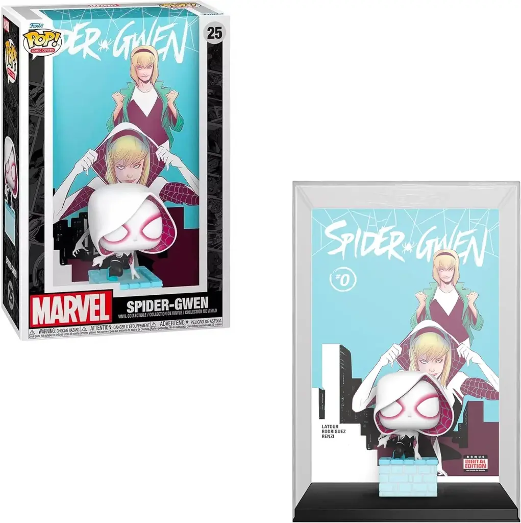 Funko Pop Comic Covers Spider Gwen Marvel #25 Only Target
