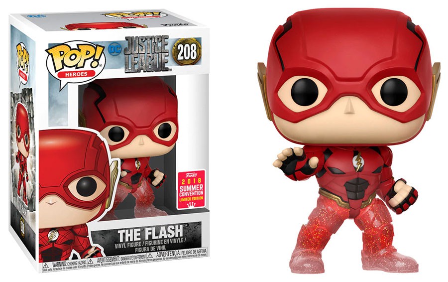 Funko Pop Heroes The Flash #208 2018 Summer Convention