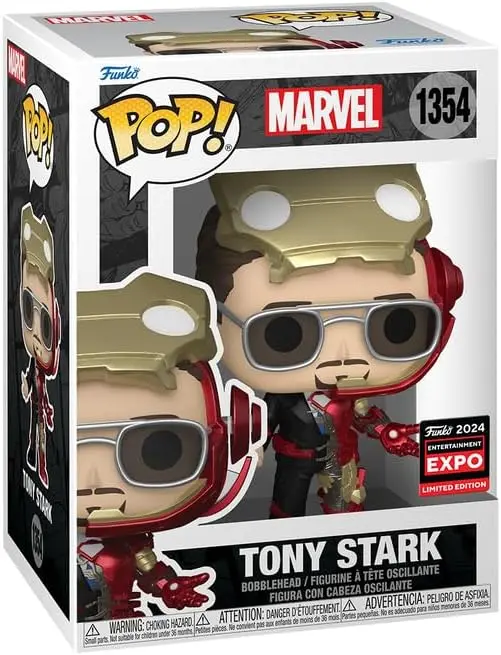 Funko Pop Marvel Tony Stark #1354 Expo Funko 2024 Entertainment 