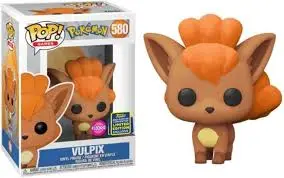 Funko Pop Games Pokemon Vulpix Flocked Limited Edition #580
