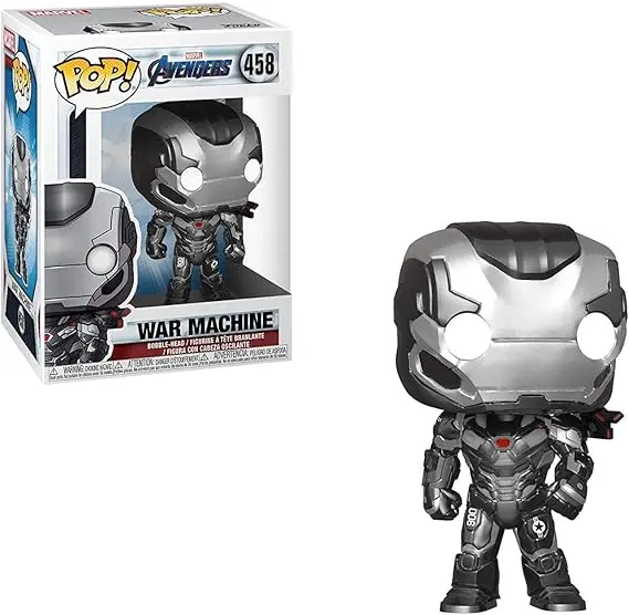 Funko Pop Avengers Marvel War Machine end Game #458