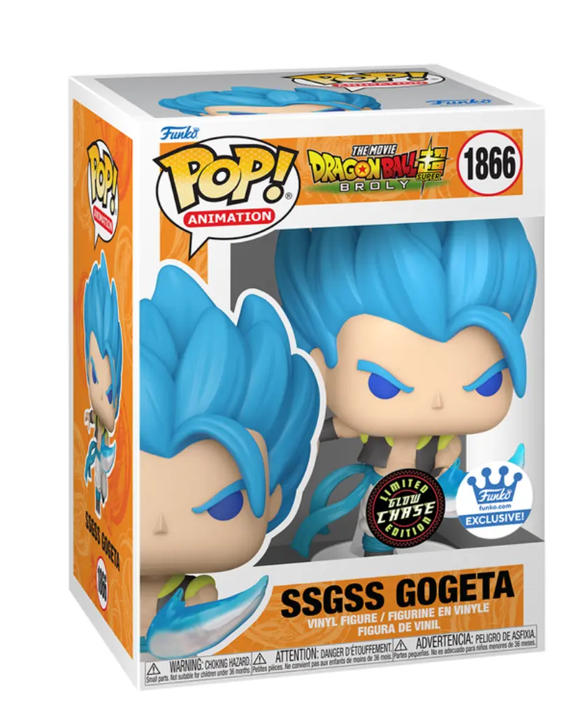 Funko Pop Animation Dragon Ball Super SSGSS Gogeta Special edition #1866