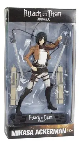 McFarlane Toys Attack On Titan Mikasa Ackerman Figura de Acción de 7in