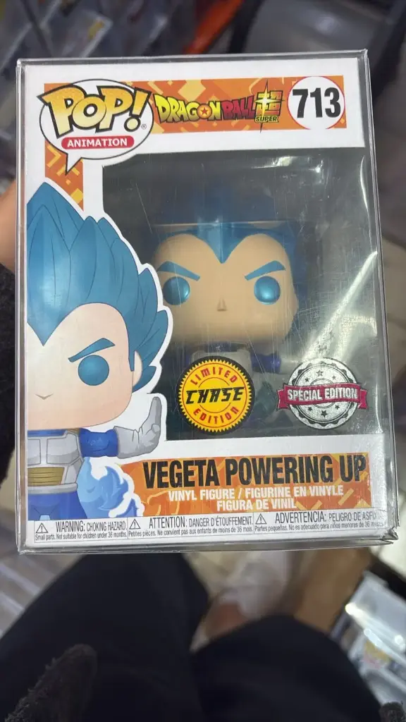 Funko Pop Animation Dragon Ball Z Vegeta (Powering Up) GITD #713 Special Edition