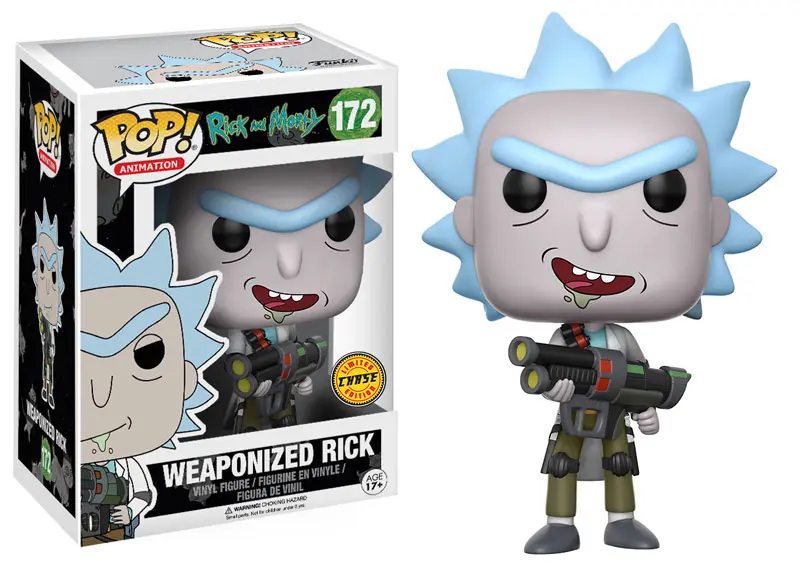 Funko Pop Animation Rick y Morty Weaponized Rick #172