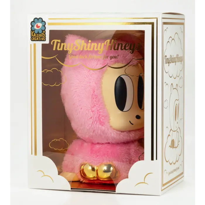 Kaleidos Creative Tiny Shiny Hineys  Pink 7in Plush 