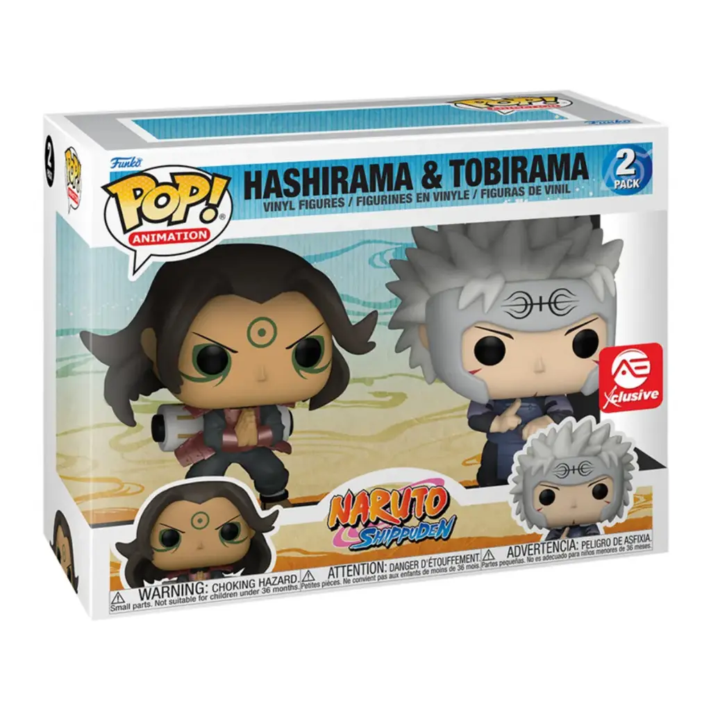  Funko Pop Hashirama y Tobirama Duo Pack Naruto Shippuden
