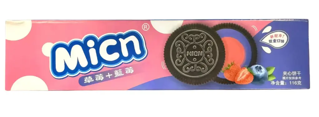MEIZHI Micn Galleta rellena de fresa 