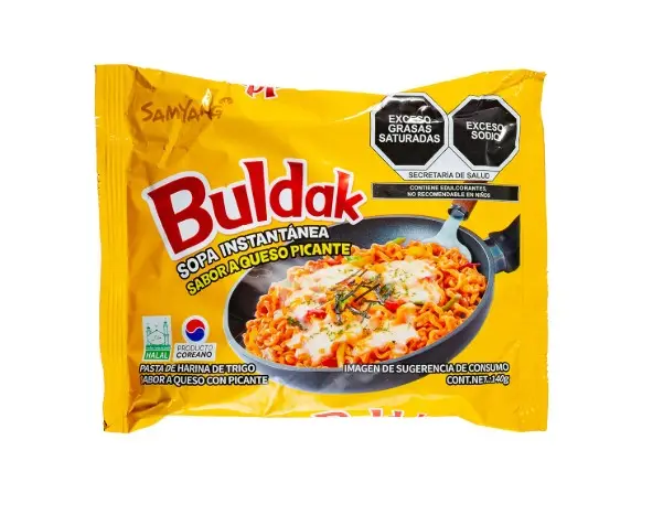 Samyang Buldak Sopa instantanea sabor queso picante
