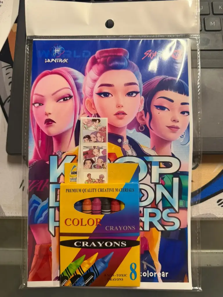 Demon Hunters Libro para colorear con crayola