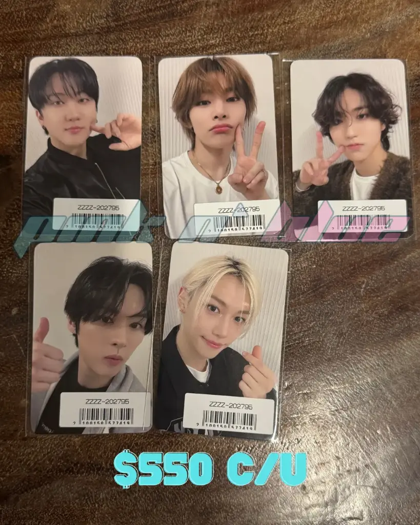 Photocard Stray Kids ATE POB Japonés