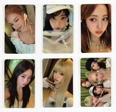 Photocard Le Sserafim Hot POB Oficial My Music Taste Lucky Draw