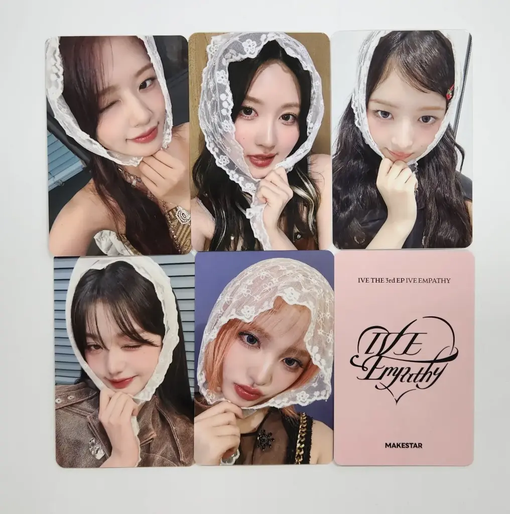 Photocard Ive Empathy Oficial POB