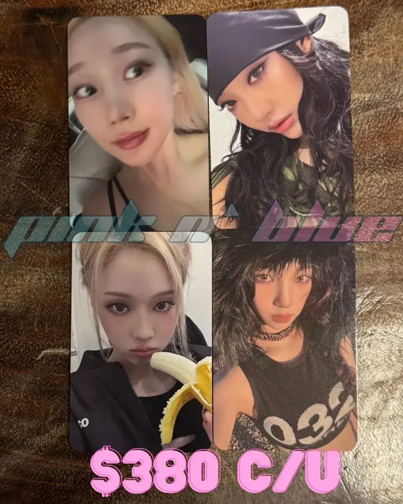 Photocard Aespa Whiplash Oficial POB Everline