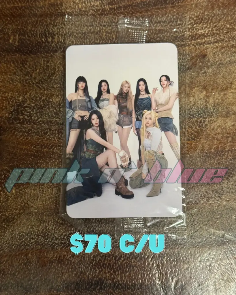 Photocard Babymonster DRIP Oficial POB Grupal