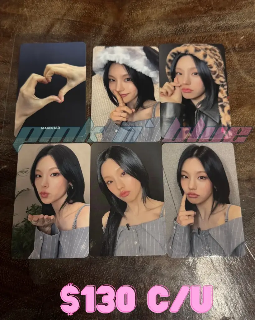 PHOTOCARD Yeji Air POB Oficial