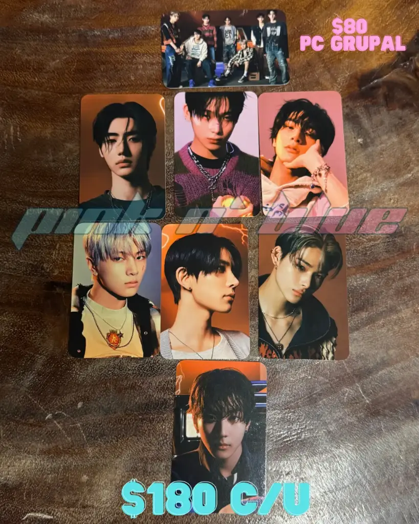 Photocard Enhypen Orange Blood Oficial POB