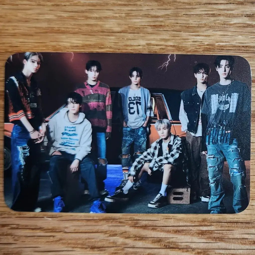 Photocard Enhypen Orange Blood Oficial POB Grupal