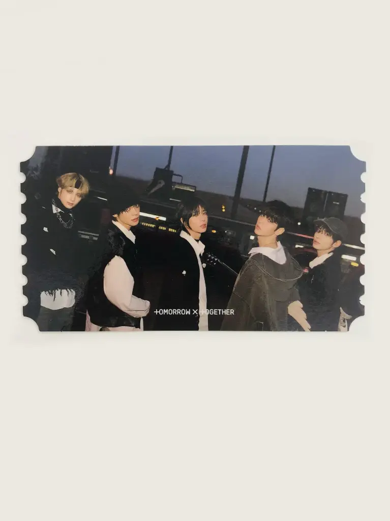 KPOP Foto Ticket TXT Minisode 3 Oficial Weverse 