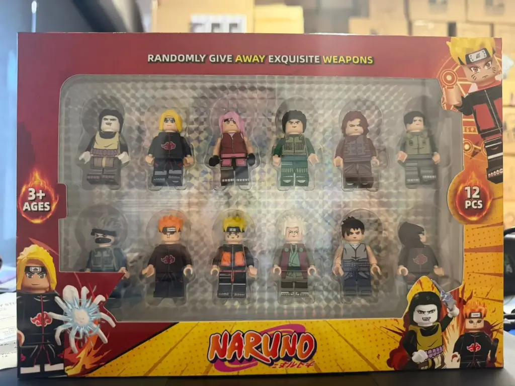 Naruto Muñeco Lego