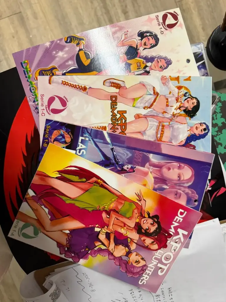 Demon Hunters Libreta con Stickers