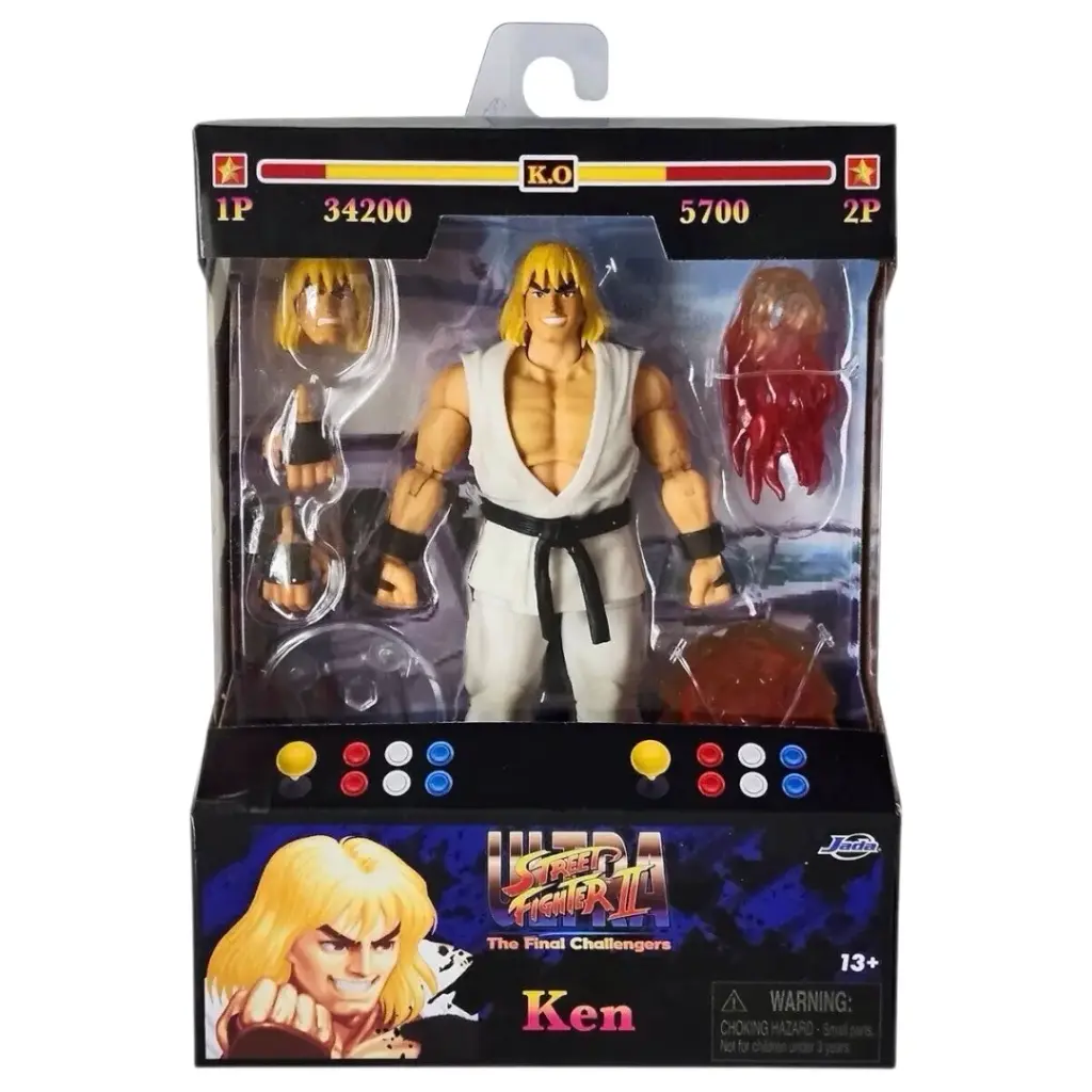 Jada Toys Street Fighter Ken Blanco