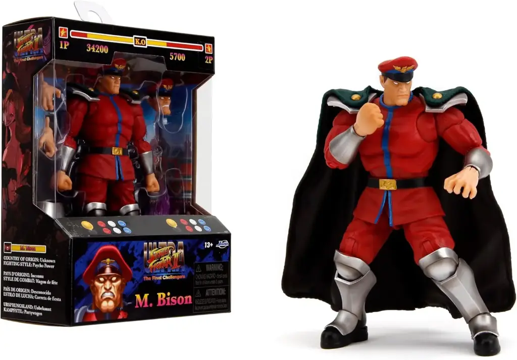Jada Toys Street Fighter M. Bison