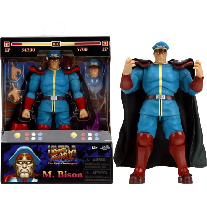 Jada Toys Street Fighter M. Bison