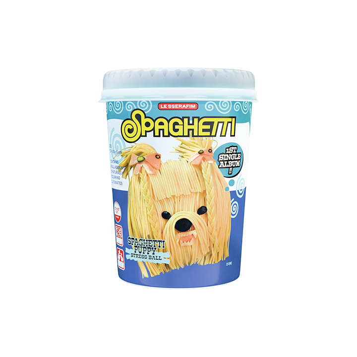 LE SSERAFIM SPAGHETTI STRESS BALL VERSIÓN 