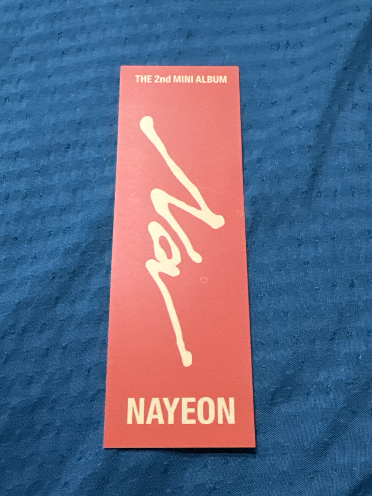 Separador Ofical TWICE NAYEON NA