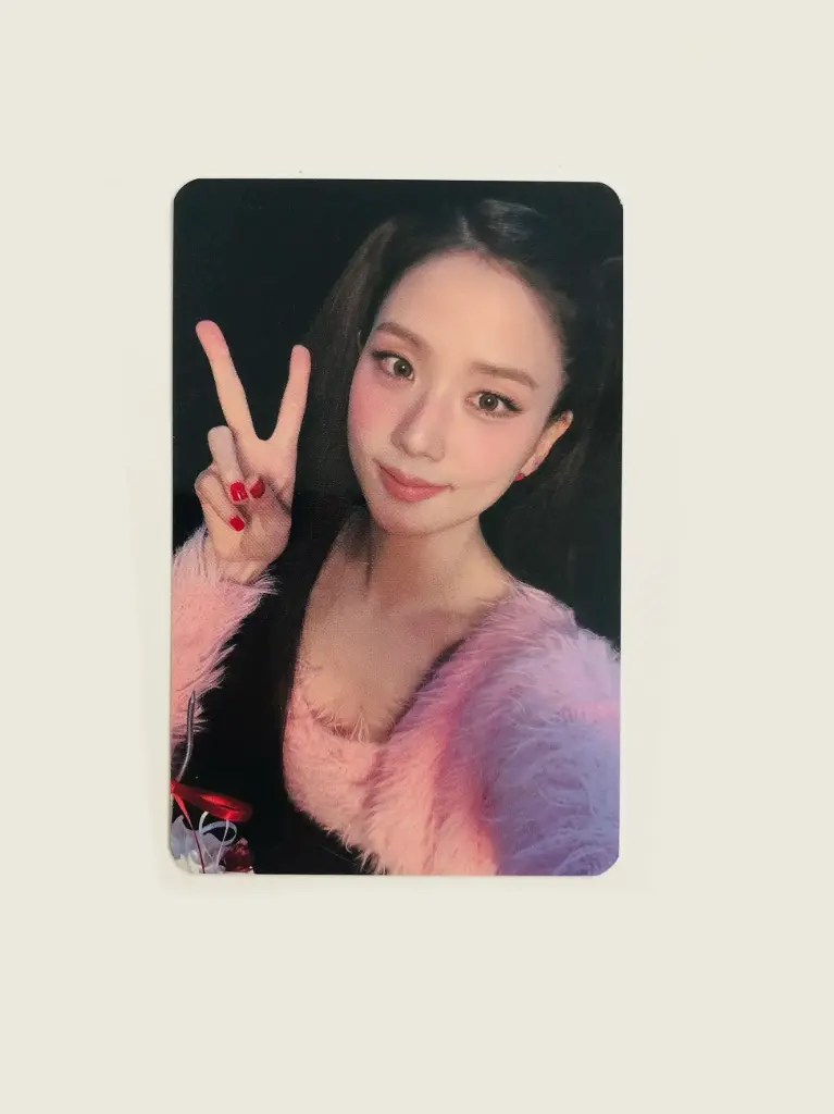 Photocard Blackpink Jisoo Amortage Oficial YG Select