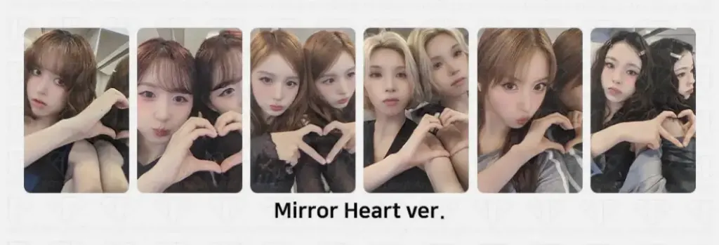 Photocard Nmixx Fe304 Forward Makestar Mirror