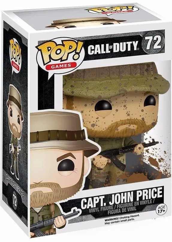  Funko Pop Call of Duty Capt. John Price # 72