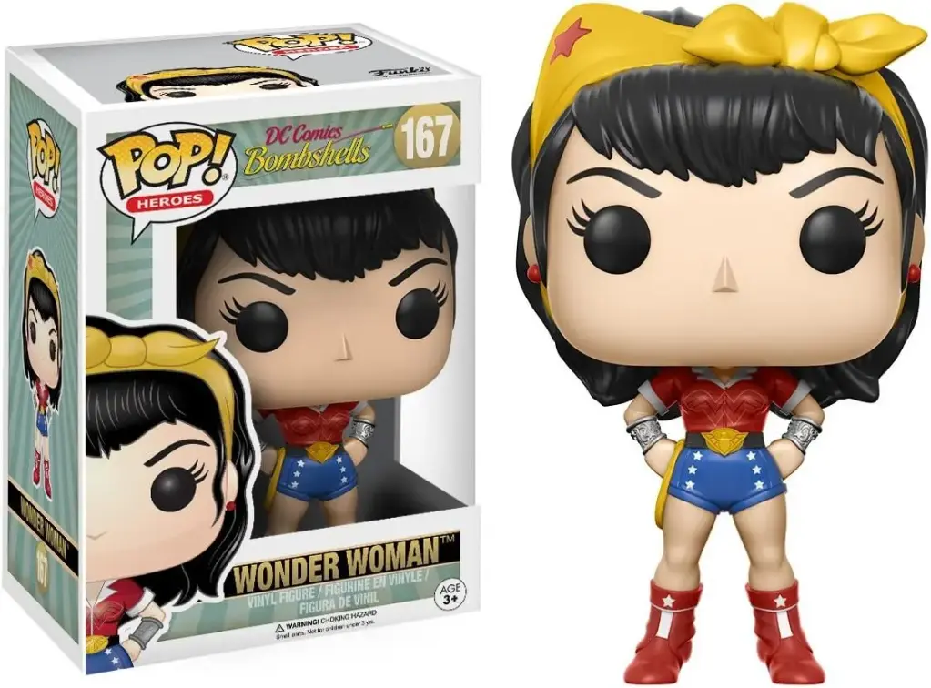 FUNKO HEROES DC Bombshell Wonder Woman #167