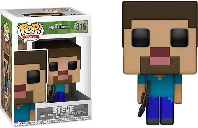 Funko Pop Games Minecraft Steve #316 
