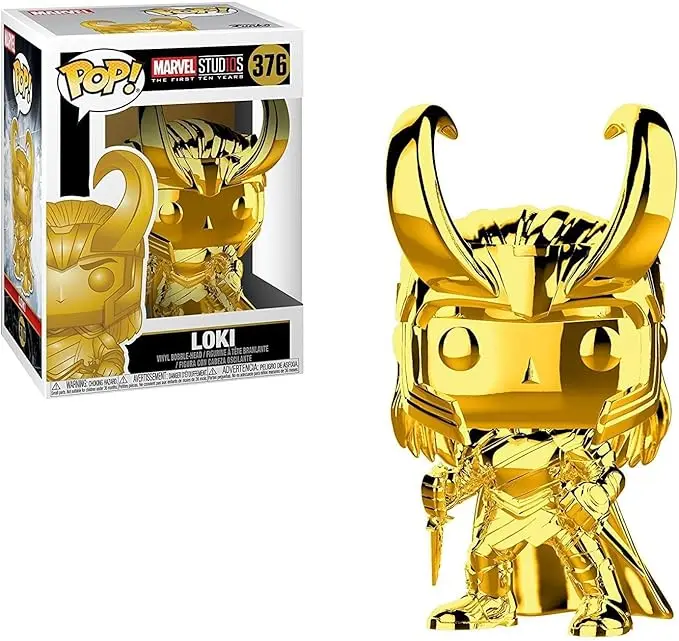 FUNKO POP MARVEL Studios 10 Loki GOLD #376